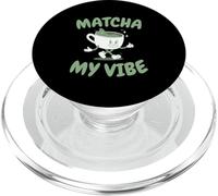 Slow Mornings Matcha My Vibe PopSockets PopGrip for MagSafe