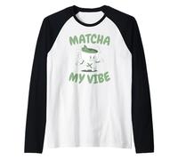 Slow Mornings Matcha My Vibe Raglan Baseball Tee