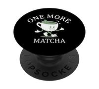 Slow Mornings One More Matcha Club PopSockets Adhesive PopGrip