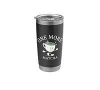 Slow Mornings One More Matcha Club Stainless Steel Insulated Tumbler