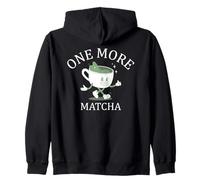 Slow Mornings One More Matcha Club Zip Hoodie