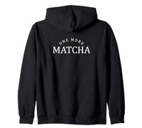 Slow Mornings One More Matcha Club Zip Hoodie