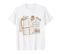 Slow Mornings Open Bible Study Full Heart Christian Design T-Shirt