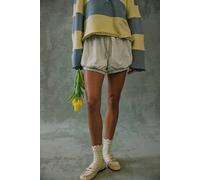 Slow Motion Bloomer Shorts by Intimately at Free People in Oatmeal Heather, Size: Medium - female