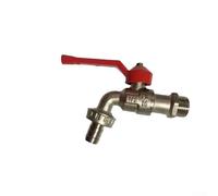 Slow Opening Zinc Alloy Garden Faucet for Washer Water Supply Applications with Enduring Build and Environmental Resilience (6 Points, 170 Grams)