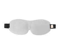 Slow Rebound Sleeping Eyeshade Eye Protection Patch Shield Blindfold for Traveling with V Shaped Nose Design Adjustable Hook Loop Fastener Gray Black Optional 21x8 5cm 48g (Gray)