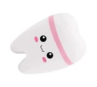 Slow Rebound Squeeze Balls, Tooth Shape Stress Toy, 2 Pieces Set with Soft Grip, Sensory Foam Play Material, Stress Relief Toy with Fun Design, Squeeze Ball for Classroom and Holiday