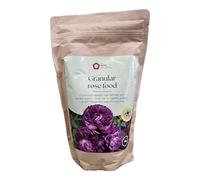 Slow Release Granulated Rose Food, 1kg Bag, 6-Month Formula, Sulphur-Enriched, Coverage for 20 Rose Bushes. Recommended by The Rose Society UK