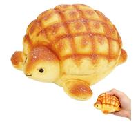 Slow Rise Squishies, Sensory Stress Relief , Turtle Bread Design, Educational Play, Fine Motor Skills Development, Dimensions 12.5 cm Length 9 cm Width 6 cm Height