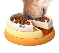 Slow Rising Bowl for Dogs | Interactive Labyrinth Non-Slip Slow Feeder for Dogs and Cats for Enrichment Stimulation Anti-Boredom Prevention Bloating Aid Indoor Digestion