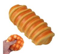 Slow Rising Squishies, Butter Bread Squishies Toy, Realistic Food Model PU Foam for Sensory Stress Relief, Soft Desk Accessory, Easter Basket Stuffers, Stocking Stuffers (Type-B)