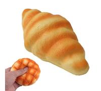 Slow Rising Squishies, Butter Bread Squishies Toy, Realistic Food Model PU Foam for Sensory Stress Relief, Soft Desk Accessory, Easter Basket Stuffers, Stocking Stuffers (Type-F)