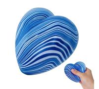 Slow Rising Stress Relief Toy - Heart Shaped Soft Sensory Relaxation Tools | Tactile Stress Relief Toy - For Adults Children Young Women Men Office