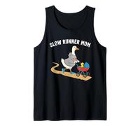 Slow Runner Mom Duck Jogging Stroller Humor Tank Top