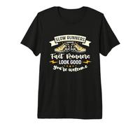 Slow Runners Make Fast Runners Loves Miles Run Half Marathon Premium T-Shirt