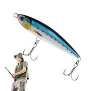Slow Sinking Pen Bait, Refillable Artificial Bait, Practical Long Casting Bait & Coloured Fishing Accessories for All Water Depths