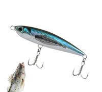 Slow Sinking Pen Bait, Reusable Pin Bait for Anglers, 14.5 cm Fishing Lure with Long Casting Properties for Outdoor Sports