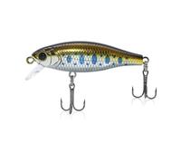Slow Sinking Wobbler Ultralight Hard Bait 5cm 4cm Plug Crank Tight Wobbling Fishing Lure (Color : 9, Size : 50mm Single Hook)