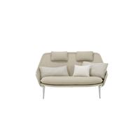 Slow Sofa Flocca 0650/ Beige 02/ Chrome