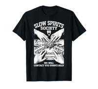 Slow Spirits Society Funny Ouija Board Turtle Planchette T-Shirt