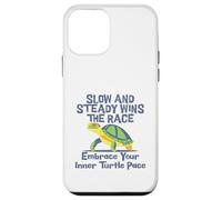 Slow Steady Wins The Race Inner Turtle Pace Funny Quote Case for iPhone 12 mini