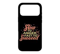 Slow to Anger, Fast to Succeed Case for iPhone 17 Pro Max