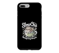 SlowCha Moving At My Own Pace Cute Sloth Tea Case for iPhone 7 Plus/8 Plus