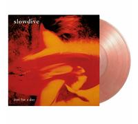 Slowdive: Just For A Day (Red Marbled Coloured) - LP vinyl SEALED