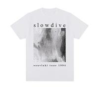 Slowdive Tour 1994 Vintage T-Shirt My Bloody Valentine Cotton Men T Shirt TEE Tshirt Womens Tops Unisex White XL