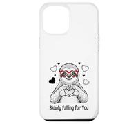 Slowly Falling for You Sloth Valentine Case for iPhone 12 Pro Max