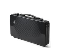 SLOWPLAY Godel Poker Chip Case | High-end Carrying Case, Full Protection for Poker Chips, German Polycarbonate Shell, Super Portable & Sturdy (300pcs Chips Capacity, For 43mm Chips)