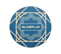 SLOWPLAY Nash Ceramic Poker Chips, 10g&39mm, for Texas Hold'em, 50 pcs | Premium ceramic composite material; smooth matte texture; casino-grade quality; Art-Deco design; stacks & shuffles easily