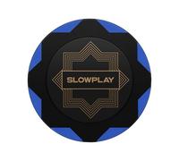 SLOWPLAY Nash Clay Poker Chips, 14 Grams Heavyweight Clay Composite, 40mm Large Chips in Bulk, Pack of 50 in Blue Without Denomination