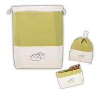 slowroom Cotton Gift Set - Olive Lunch Bag, 32 x 35 cm