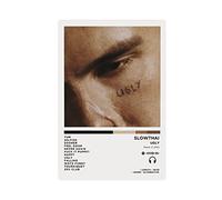 Slowthai Ugly Album Poster Canvas Poster Bedroom Decor Sports Landscape Office Room Decor Gift Unframe 08x12inch(20x30cm)