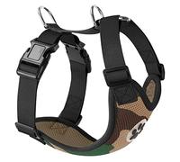 SlowTon Dog Car Vest Harness Multifunction Adjustable Double-Ring Breathable Mesh Fabric Harness for Cat Puppy Road Trip Daily Walks