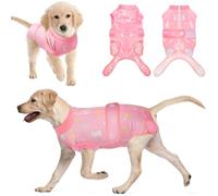 SlowTon Dog Surgery Recovery Suit, Professional Pet Recovery Shirt, Cone E-Collar Alternative After Surgery with Zipper, Preventing Licking Spay Suit for Female Male Dog
