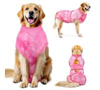 SlowTon Dogs Recovery Suit - Post Surgery Suit for Female & Male Dogs, Breathable Adjustable Medical Onesie with Open Back Design, Anti Licking Body Suit Cone Collar Alternative for Pet After Surgery