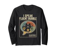 SLP Fluent Bubble Speech Language Pathologist Therapist Long Sleeve T-Shirt