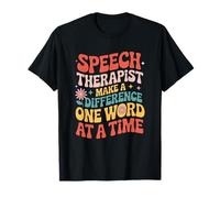 SLP Language Pathologist, Speech Therapist Make a Difference T-Shirt