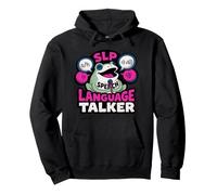 SLP Speech Language Pathology Talker Therapist Pullover Hoodie