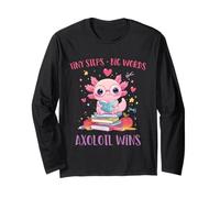 SLP Speech Therapist Language Pathologist Axolotl Long Sleeve T-Shirt