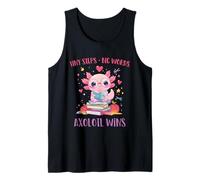 SLP Speech Therapist Language Pathologist Axolotl Tank Top