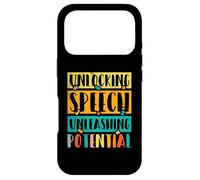 SLP Speech Therapy Speechie Speech Language Pathology Case for iPhone 17 Pro