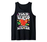 SLP Your Words Matter - Speech Teacher Shirt Tank Top