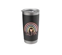 SLPA Therapy Speech Language Pathology Assistant Rainbow Stainless Steel Insulated Tumbler