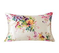 SLPBABY Silk Pillowcase for Hair and Skin with Hidden Zipper Print (Standard, Pattern5)