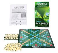 SLPERJE Card Games Spelling Games Wooden Short Vowel Reading Letters Sorting Spelling Letters,Games Word, Extra Board With Print Text And Letter Tiles, Education Enlightenment Chile Game