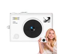 SLR Camera Camera 5K Digital Camera - Portable Photo Tool, Vlogging Camera | Anti-Shake Travel Device with a 2.8" IPS Screen, Professional Photography Accessories Pair