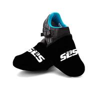 SLS3 Cycling Toe Covers Toe Warmers Cycling | Shoe Warmers | Thermal Cycle Toe Cover | Windproof Waterproof | No More Cold Feet (Black, Small/Medium)